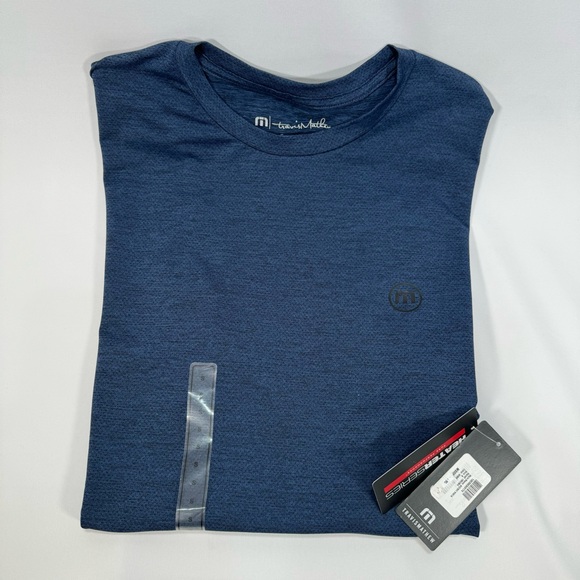 NWT New Travis Mathew Men's Scenic Vista Active Tee Small S T Shirt Exercise - Picture 2 of 4
